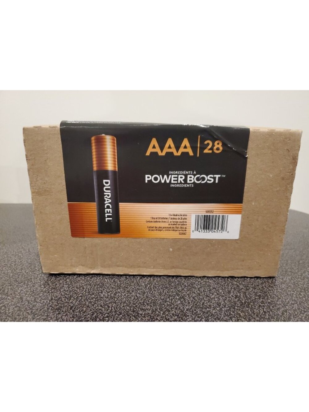 Duracell Coppertop AAA Batteries with Power Boost Ingredients, 28 Count (Pack...